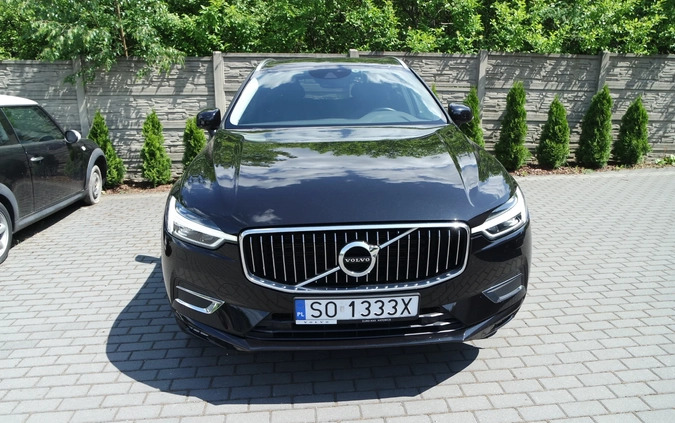Volvo XC 60 cena 154000 przebieg: 77000, rok produkcji 2018 z Sosnowiec małe 781